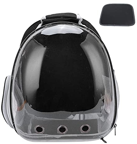 MIMEITOPA für kleine Hunde und Katzen, Katzen-Rucksack-Raumkapsel, transparenter Haustier-Bubble-Rucksack, Lüftungs Design, Bequeme Schulter Gurte, langlebiges Material, sicherer (Upgrade -Version