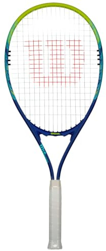 Wilson Impact Tennisschläger, Mit CX-Bridge-Technologie, Perfekt für Anfänger, Bietet Kraft & Kontrolle, Farbe: Blau, Griffstärke: 3