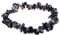 Lebensquelle Plus Rauchquarz Splitterarmband | Handgefertigtes Elastisches Stretch Splitter Armband | Echter natürlicher Edelstein (Rauchquarz)