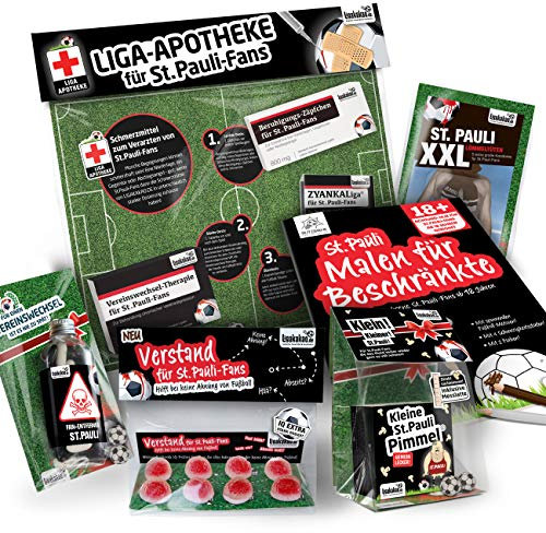 Alles für St. Pauli-Fans by Ligakakao.de St. Pauli Fahne ist jetzt das MAXIMAL SPAß Paket große Hissfahne mit Vereins Logo, schwarz-weiß