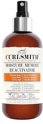 Curlsmith - Moisture Memory Reactivator - Erfrischende No-Rinse Vegane Spülung für gewelltes, gelocktes und lockiges Haar (237ml)