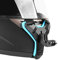 D&F Motorcycle Helmet Chin Mount Front Chin Strap Holder for GoPro Hero 11/10/9/8/7/6/5/4/3 DJI Osmo Action/YI Action Camera