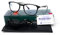 VENICE EYEWEAR OCCHIALI | Gafas de lectura con filtro bloqueo de luz azul para gaming, ordenador, móvil. Anti fatiga professional unisex venice (Negro con Blue blocking, 3.00)