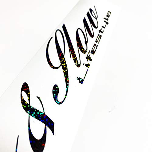 Auto Aufkleber Low & Slow Lifestyle Tuning Sticker New Hologramm Shiny Slick Oil Carstyle Dub Low Static Lifestyle Limited Edition Performance Ladylike