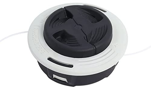 Poweka Tête de débroussailleuse C26-2 compatible avec Stihl FS 55/56/70/94/91/111/131/240 4002710 2137, M10 x 1.0