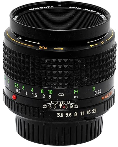 Minolta MC Macro Rokkor X 50mm f3,5 Objektiv für Spiegelreflexkameras