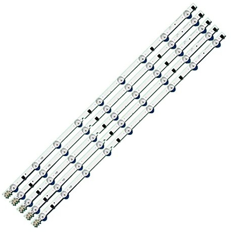 CARZE Ajustement for Samsung 2013SVS32H Ue32f5000 D2GE-320SCO-R3 UA32F4088AR UA32f4100AR Rétroéclairage LUMENS D2GE-320SC0-R3 650MM 9LED 32 Pouces Bandes de rétroéclairage TV (Color : 1set)