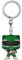 Funko Pop! Keychain: Mighty Morphin Power Rangers 30th - Green Ranger - Power Rangers TV - Neuartiger Schlüsselanhänger - Vinyl-Minifigur Zum Sammeln - Strumpffüller - Geschenkidee - TV Fans