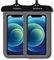 TravelHawk wasserdichte Handyhülle - 2er Set - Unterwasser Handyhülle Universal IPX8 Dry Bag Wasserfeste Handytasche für iPhone 11 12 13 14 Pro, Samsung S23+ S22+ S20