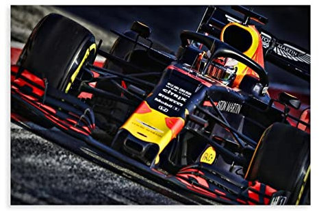 Red Bull F1-Team-Poster, Leinwand, Poster, Schlafzimmer, Dekoration, Sport, Landschaft, Büro, Raumdekoration, Geschenk, ungerahmt, 30 x 45 cm