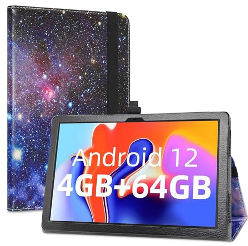 LiuShan per SGIN T10 Custodia ,Sottile Pieghevole con Supporto in Piedi Caso per SGIN Tablet T10 10.1 Pollici Android Tablet(Non per Altri Modelli),Galaxy