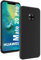 Losvick Cover per Huawei Mate 20 Pro, Custodia Ultra Sottile Slim Silicone Morbida, Antiurto Anti-Graffio Protettiva Bumper Case, Sottile Nero