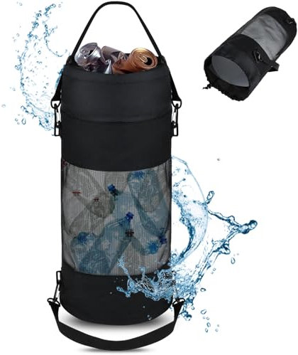 Pfandflaschen Sammelbehälter XXL Pfandflaschen Aufbewahrung Flaschensammler Leergut Pfandbehälter für Küche, Garten, Camping