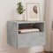CIADAZ TV Wandschrank Beton Grau 40x30x30cm Holzwerkstoff Fernsehschrank Fernsehschrank Wohnzimmermöbel Sideboards Für Wohnzimmer TV-Tisch Fernsehtisch 836846