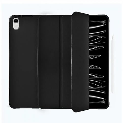 Tablet-Hülle mit Bleistifthalter kompatibel mit iPad 10,9''/11'' schwarz