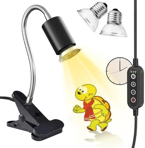 Schildkröte Wärmelampe,25W 50W Wärmelampe Schildkröten,Wärmelampe für Schildkröten Terrarium,Reptilien Terrarium Lampe,Wärmestrahler Aquarium Tiere für Schildkröte, Eidechse, Spinne, chlange