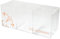 Oscar Charles Makeup Brush Storage Holder, Makeup Organiser, Clear/Rose Gold