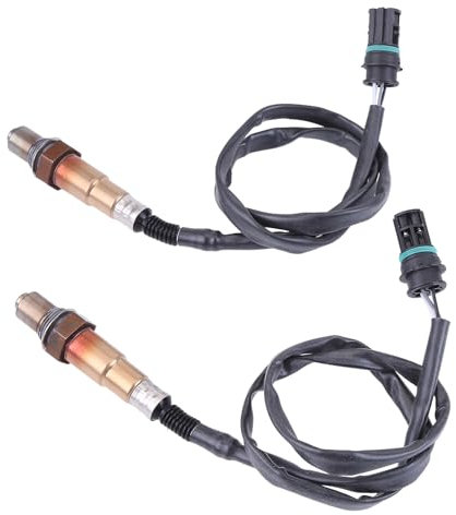 2pcs Lambdasonde Regelsonde Kompatibel für BMW N52 N53 N54 E87 E90 E60 E83 E84 E70 E85 O2 Oxygen Sensor Sauerstoffsensor Lambdasonde vor Katalysator und Nach Kat 0258010412 0258010413 0258010422