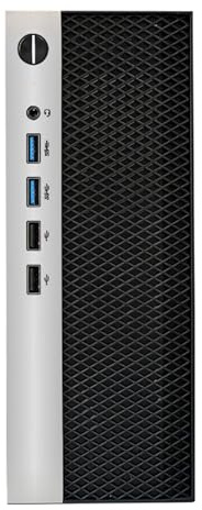 A09S Miniature ITX Desktop Hülle Metall Chassis Tragbarer Speicherplatz Für Kleine Schreibtisch Setups Vertikaler/horizontaler PC Hülle