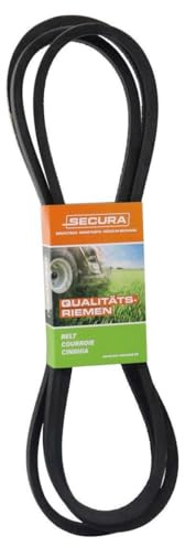 SECURA Keilriemen Mähwerk kompatibel mit Husqvarna TC 38 96051013900 (2015-07) Rasentraktor