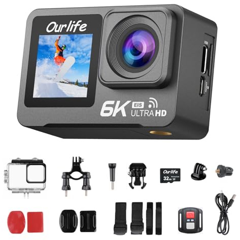 Ourlife 6K Action Camera