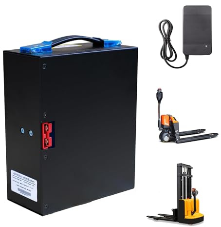 JHKJ Batterie per transpallet da 48 V, batterie per carrelli elevatori elettrici da 48 V, 10 Ah, 15 Ah, 20 Ah, batterie per Camion di carico e Scarico con Spina Anderson
