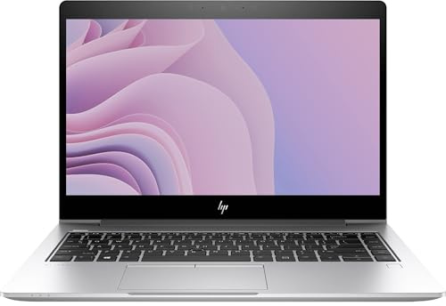 HP EliteBook 840 G6 Business Laptop Laptop 14 Pollici FHD Notebook Intel Core i7-8665U, 16GB RAM, 256GB SSD, US QWERTY Keyboard, Windows 11 Pro (ricondizionato)