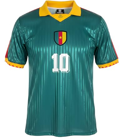 MAMUN Retro Fussball Trikot Kamerun