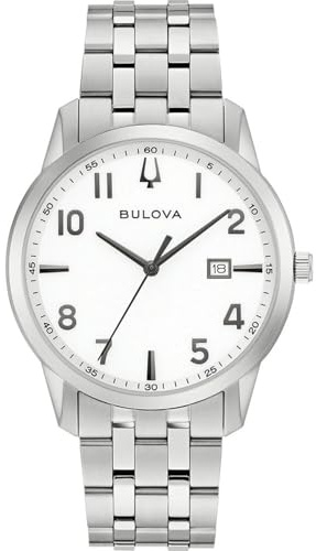 Bulova Sutton Slim 96B474 Herrenuhr aus Edelstahl