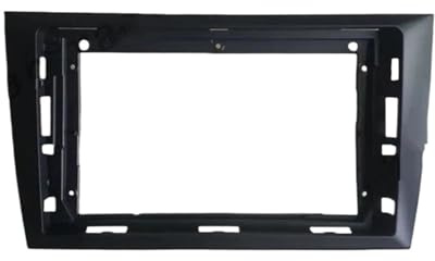 Panneau Stéréo Façade D'autoradio pour VW pour Golf 6 2008-2012 Cadre Autoradio Android 9 Pouces avec Façade Et Cache Tableau De Bord(Only Frame)