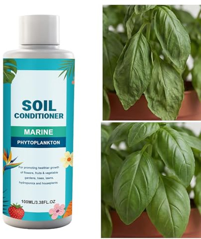 Activador de Suelo para Plantas,Fertilizante Líquido para Jardín de 100 ml,Fertilizante Orgánico Rico en Nutrientes | para Cactus, Orquídeas, Bonsáis, Suculentas, Interior y Exterior, Flores y Verdura