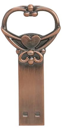 FeliSun USB 3.0 Speicherstick USB-Flash-Laufwerk USB 3.0 Flash Drive Metall USB Stick Externer Speicher Memory Stick Datenspeicher Stick Pendrive Hochzeitsgeschenke (Herz, 32GB)