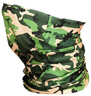 Oblique Unique Damen/Herren Multifunktionstuch K-150 (Forest)
