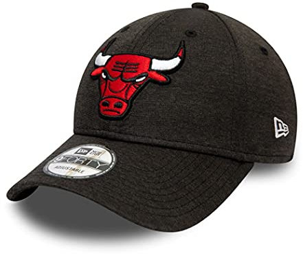 New Era Chicago Bulls Cap NBA Basecap Basketball verstellbar Kappe 9Forty schwarz - One-Size