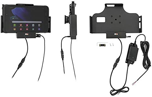 Brodit Device holder 713225 | Made in Sweden | with charging function for tablets - Samsung Galaxy Tab Active 2 SM-T390/SM-T395, Galaxy Tab Active 3 SM-T570/SM-T575