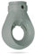 markiso® Markisenkurbel Kugelöse Grau RAL7035 – Ersatz-Öse für Markisengetriebe [Made in Germany] – 10 mm Innensechskant – Robuste Kunststofföse für Kugelhaken & Kugelkopf