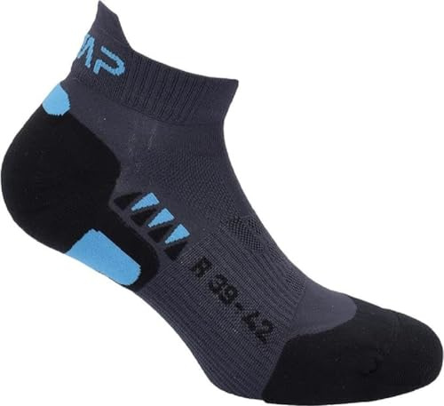CMP - Running Sock Skinlife, Unisex, Nero-Reef, 36/38