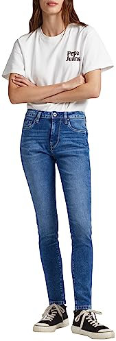 Pepe Jeans Damen Regent Jeans, Blau (Denim-hs4), 26 W/32 L