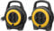 Vimar 0P32714 Avvolgicavo 10 Metri, Con 4 Prese Universali A Standard Italiano Sicury, Nero Giallo & 0P32702 Avvolgicavo 10A (Piccola) 4 uscite universali, con Interruttore di Protezione, 5 Metri