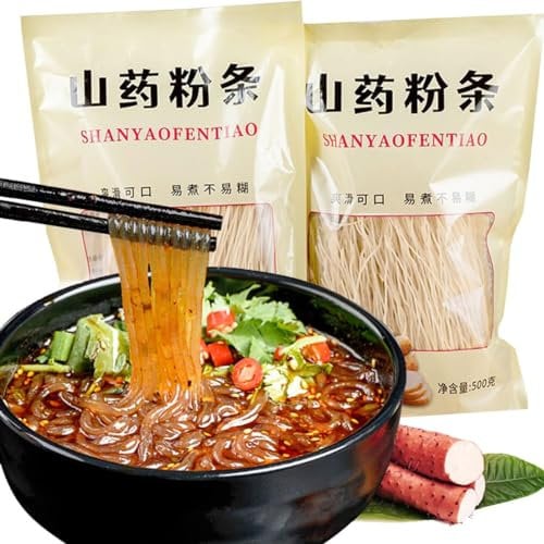 vermicelli rice noodles 500gx1 pack Gluten-Free Noodles,Rice Noodles for Asian Food, vegetarianism 红薯山药粉条