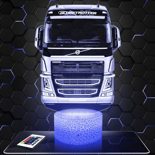Lampephoto.fr - Lampe Lkw Volv. Schwerlast 3D Nachtlicht Trucker