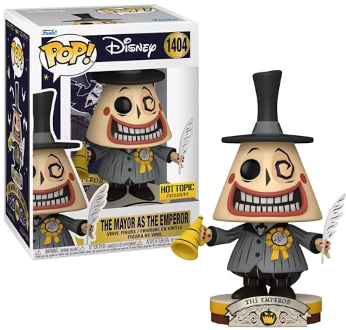 Funko Pop! Disney TNBC The Nightmare Before Christmas - Der Bürgermeister als Kaiser (Hot Topic Exclusive) Mehrfarbig