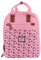 BiggDesign Cats Laptop-Rucksack für Frauen, Wasserdichter Arbeitsrucksack mit Laptop-Fach, Reiserucksack mit Gepäckärmel, Schulcomputer-Rucksack, 15-Zoll-Laptop und Notebook, Diebstahlschutz, Pink
