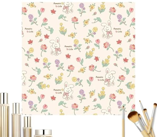 Flache Make-up-Tasche, selbstklebendes Kosmetiktuch - Mehrzweck