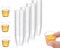 NAEEM SONS 25x Plastic Shot Glasses Mini Shot Glasses Durable Shot Glasses Small Party Cup Reusable Shot Glasses Sample Tasting Cups - Birthdays, Weddings, BBQ, Parties (Pack of 25)