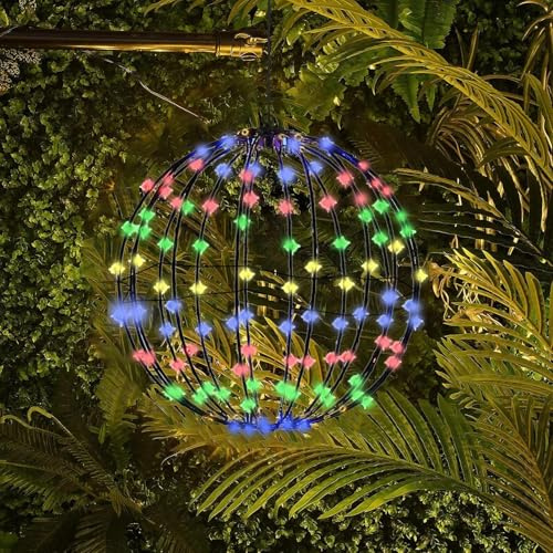Weihnachtskugel | Weihnachten LED Kugel | Dekorative Gartenleuchten Hängende Außenleuchte für Hof, Hochzeit, Terrasse, Garten