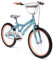 Huffy So Sweet 20 Inch Girls Bike - Sea Crystal Blue BMX Style Kids Bicycle
