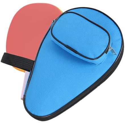 Table Tennis Racket Case, Tennistasche, Schlägeraufbewahrungstasche, Tasche, Deckel Racket Portable Organizer mit Ball Bag für Fledermausschutz, Zubehör