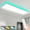 LEOEU LED Panel Deckenleuchte mit Fernbedienung 100x25CM, 30W 3800LM RGB Deckenlampe Farbwechsel, Deckenlampe Dimmbar 3000K-6500K Ultra Dünn Panel für Wohnzimmer Kinderzimmer schlafzimmer