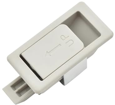 Serratura a scatto in plastica, serratura a scatto, serratura a tirante, serratura a pannello, serratura for porta dell'attrezzatura 1 pezzo(XK111W)